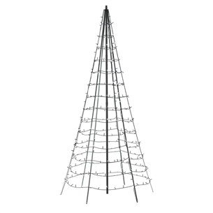 Išmanioji kalėdinė eglutė Twinkly Light Tree 3D, 300 LEDs, IP44, 2 m