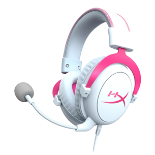 HyperX Cloud II, розовый/белый - Гарнитура