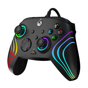 Žaidimų pultelis PDP, Xbox Series X|S & PC, Black Afterglow Wave Wired Controller 708056069254