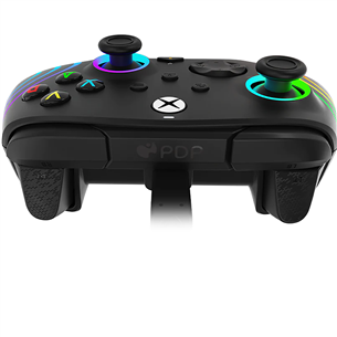 Žaidimų pultelis PDP, Xbox Series X|S & PC, Black Afterglow Wave Wired Controller
