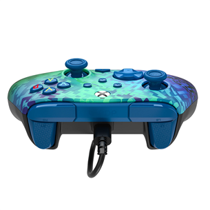 Žaidimų pultelis PDP, Xbox Series X|S & PC, Glitch Green REMATCH Advanced Wired Controller