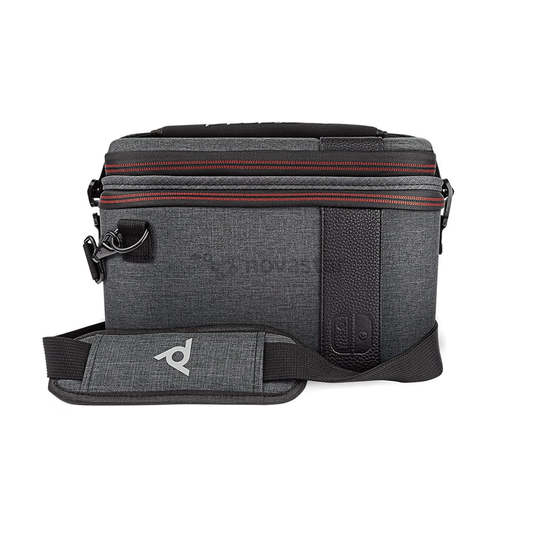 Dėklas PDP Nintendo Switch Pull-N-Go Case Elite Edition, gray