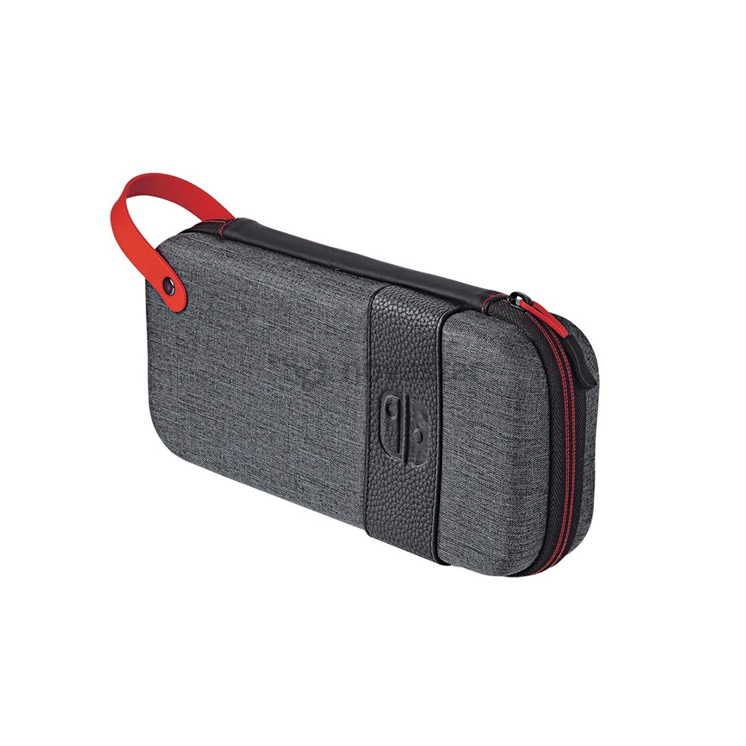 Dėklas PDP Nintendo Switch Pull-N-Go Case Elite Edition, gray