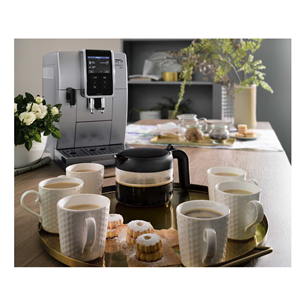 DeLonghi Dinamica Plus, silver - Espresso machine