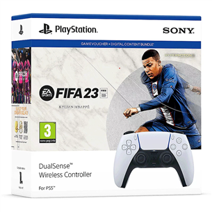 Žaidimų pultelis Sony DualSense + Žaidimas PS5 FIFA23 711719440093