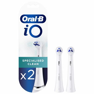 Dantų šepetėlių antgaliai Braun Oral-B iO Specialised Clean White, 2 vnt. IOTG-2WHITE