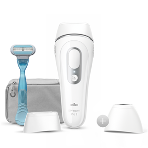 Braun Silk-expert Pro 3 IPL, white - IPL Hair Removal