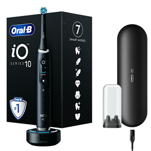 Elektrinis dantų šepetėlis Braun Oral-B iO 10, Juodas IO10BLACK