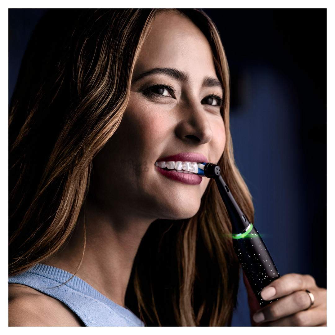 Braun Oral-B iO 10, juodas - Elektrinis dantų šepetėlis