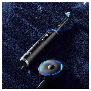 Braun Oral-B iO 10, juodas - Elektrinis dantų šepetėlis
