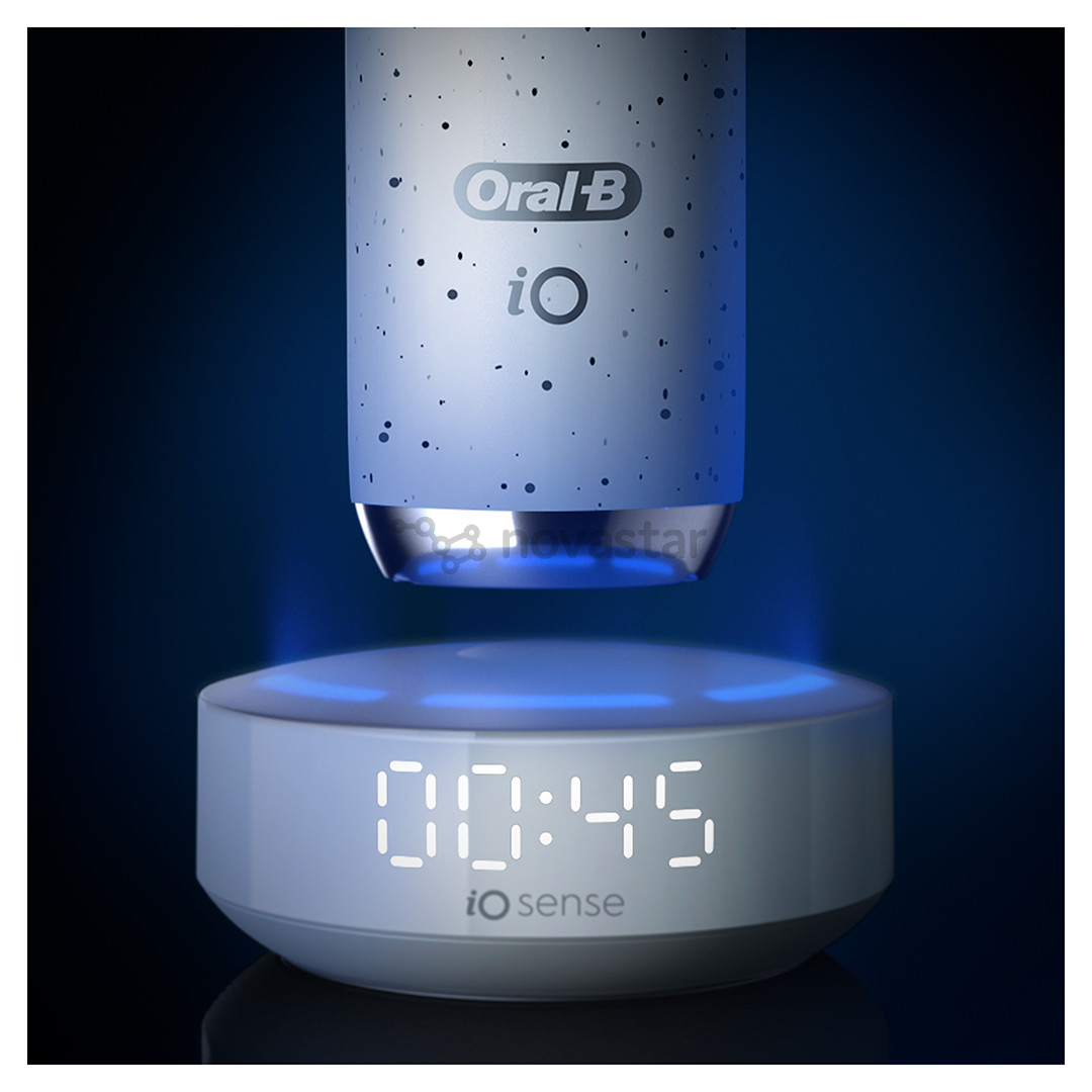 Braun Oral-B iO 10, baltas - Elektrinis dantų šepetėlis