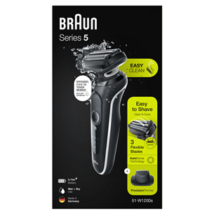 Braun Series 5, черный - Бритва