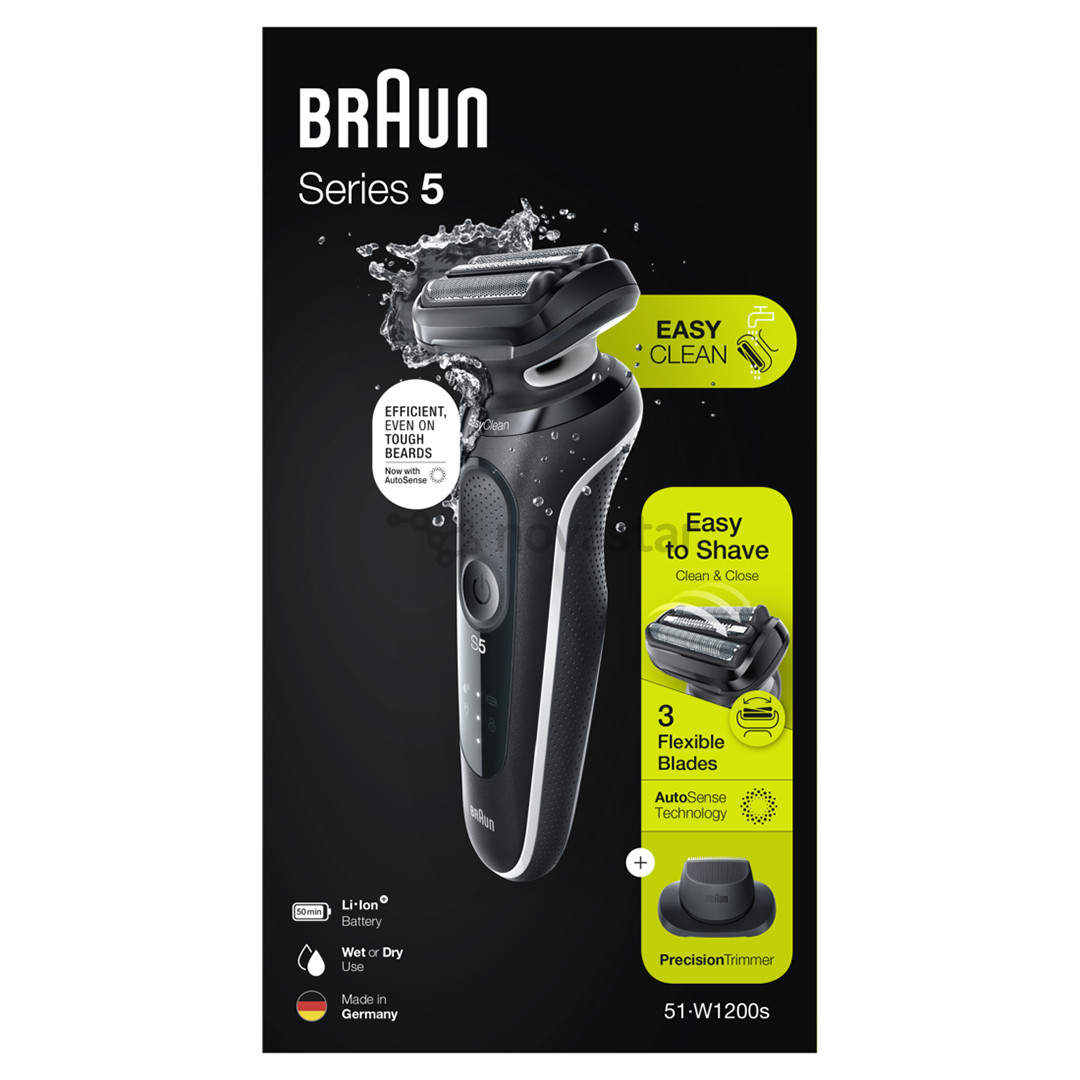 Braun Series 5, черный - Бритва