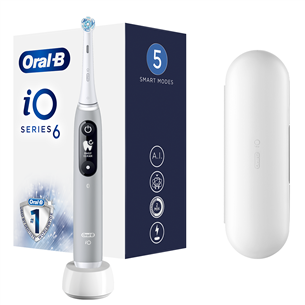 Braun Oral-B iO 6, grey - Electric toothbrush IO6GREY