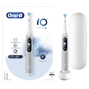 Braun Oral-B iO 6, серый - Электрическая зубная щетка