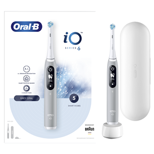 Braun Oral-B iO 6, grey - Electric toothbrush