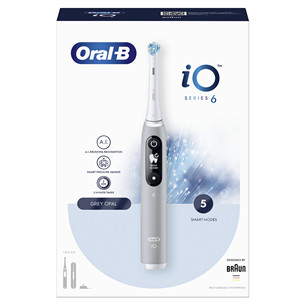 Braun Oral-B iO 6, серый - Электрическая зубная щетка