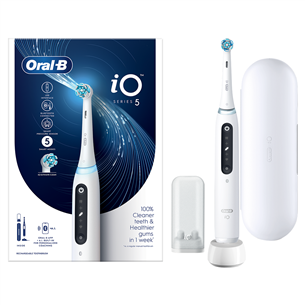 Braun Oral-B iO 5, белый - Электрическая зубная щетка