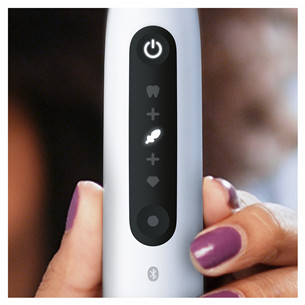 Braun Oral-B iO5, baltas - Elektrinis dantų šepetėlis