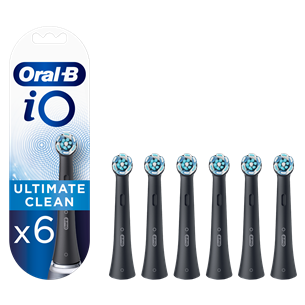 Dantų šepetėlių antgaliai Braun Oral-B iO, 6 vnt. IOCB-6BLACK