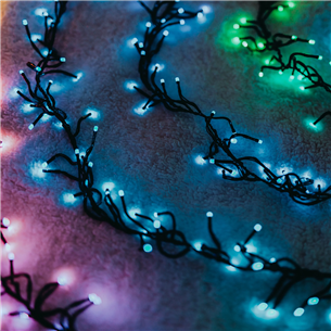 Išmanioji kalėdinė girlianda Twinkly Cluster, 400 LEDs, 6 m, IP44