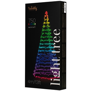 Išmanioji kalėdinė eglutė Twinkly Light Tree 3D, 750 LEDs, IP44, 4 m TWP750SPP-BEU