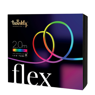 Twinkly Flex, 200 светодиодов, IP20, 2 м, белый  - Умная светодиодная лента TWFL200STW-WEU