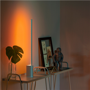 Philips Hue Signe, White and Color Ambiance, серый - Светодиодная настольная лампа