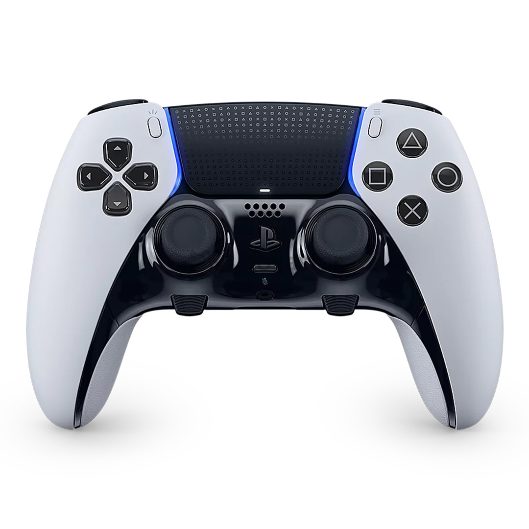 Sony DualSense Edge, PlayStation 5, baltas - Belaidis žaidimų pultelis