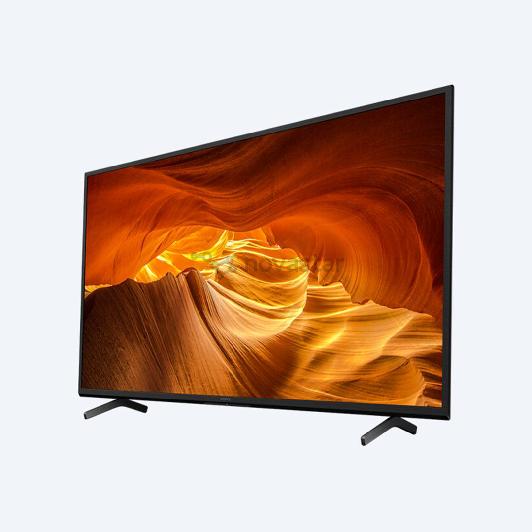 Sony X72K, 43", 4K UHD, LED LCD, feet stand, black - TV