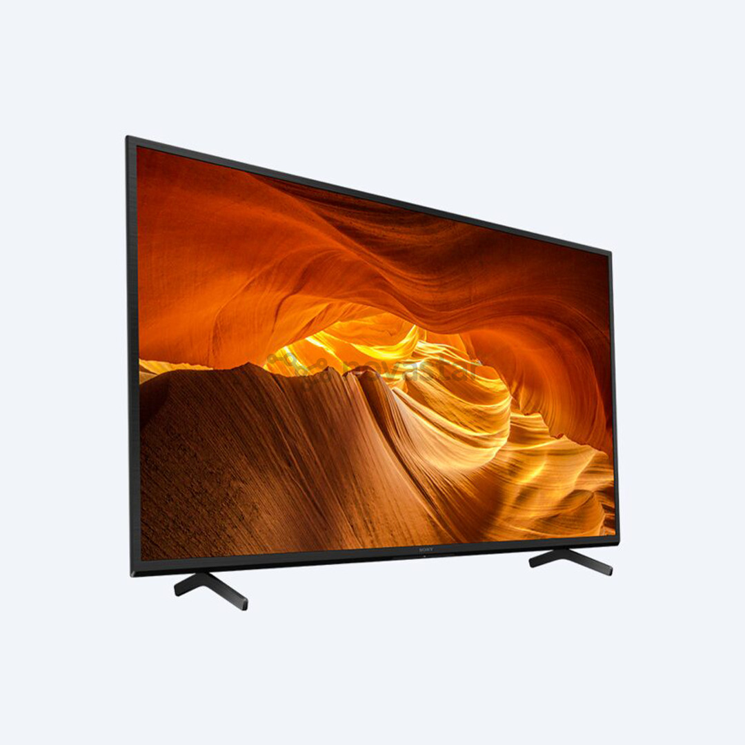 Sony X72K, 43", 4K UHD, LED LCD, feet stand, black - TV