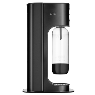 AGA Exclusive, black - Sparkling water maker