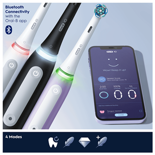 Oral-B iO4, lilac - Electric toothbrush