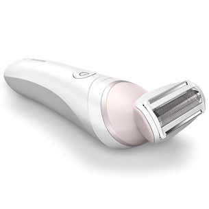 Philips Lady Shaver Series 8000, влажное и сухое бритье, белый - Беспроводная бритва