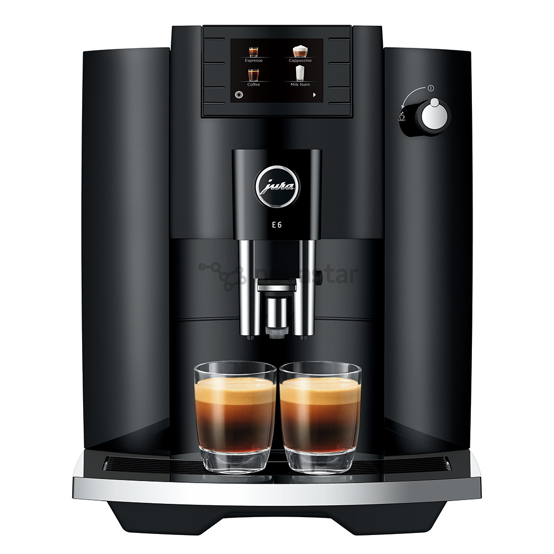 JURA E6 Piano Black - Espresso machine