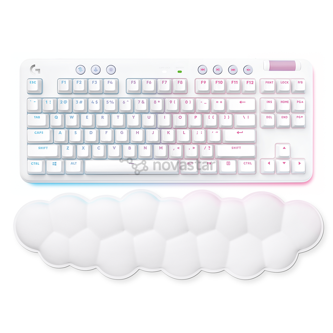 Klaviatūra Logitech G713 TKL, GX Tactile, US, white