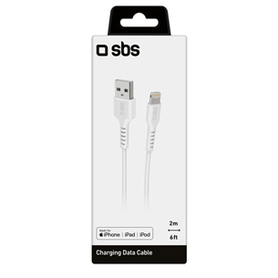 SBS. USB-A - Lightning, 2 m - Cable