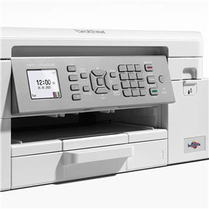 Daugiafunkcinis spalvotas rašalinis spausdintuvas Brother MFC-J4340DW, 4-in-1, baltas