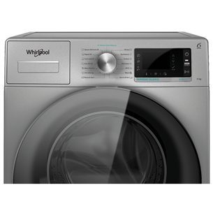 Whirlpool, 9 kg, depth 64.3 cm, 1400 rpm - Front load Washing machine