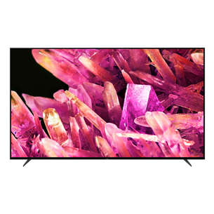 Sony Bravia XR X90K, 85", 4K UHD, LED LCD, боковые ножки, черный - Телевизор