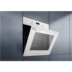 Electrolux, 8 functions, 65 L, white - Built-in Oven