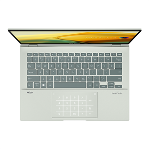ASUS Zenbook 14 OLED, 2.8K, 90Hz, i7, 16GB, 1TB, ENG, aqua celadon - Sülearvuti