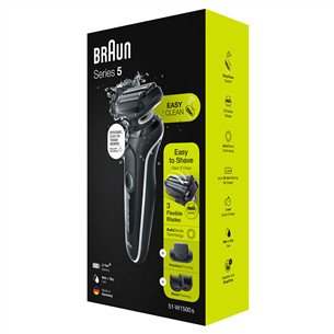 Braun Series 5, Wet & Dry, черный - Бритва