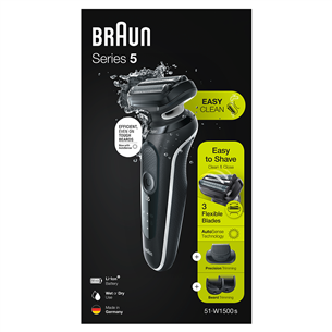 Barzdaskutė Braun Series 5 51-W1500S