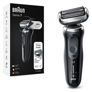 Braun, series 7, Wet & Dry, black - Shaver