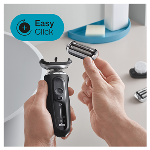 Braun, series 7, Wet & Dry, black - Shaver