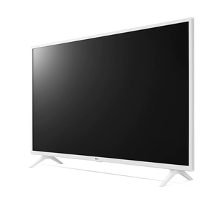 LG UQ7690, 43'', 4K UHD, LED LCD, боковые ножки, белый - Телевизор