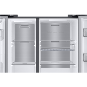 Šaldytuvas Samsung RS6HA8891SL/EF, Family Hub, 614 L, 178 cm