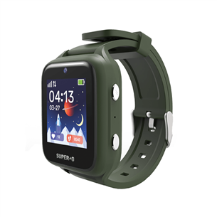 Super-G Active Pro, 4G, žalias - Išmanusis laikrodis vaikams SUPERGACTIVEPRO-GREE