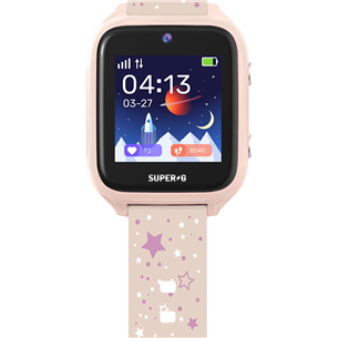 Super-G Active Pro, 4G, pink - Smartwatch for kids